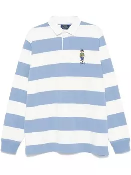 Polo Ralph Lauren рубашка поло с вышивкой Polo Bear, синий