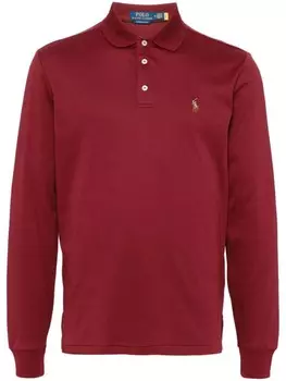 Polo Ralph Lauren рубашка поло с вышивкой Polo Pony, красный