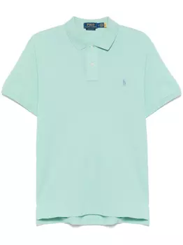 Polo Ralph Lauren рубашка поло с вышивкой Polo Pony, зеленый