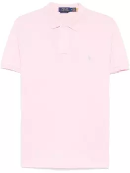 Polo Ralph Lauren рубашка поло с вышивкой Polo Pony, розовый