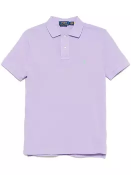 Polo Ralph Lauren рубашка поло с вышивкой Polo Pony, фиолетовый