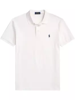 Polo Ralph Lauren рубашка поло с вышивкой Polo Pony, белый