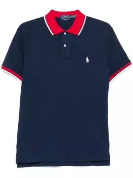 Polo Ralph Lauren рубашка поло с вышивкой Polo Pony, синий