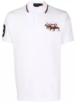 Polo Ralph Lauren рубашка поло Triple-Pony, белый