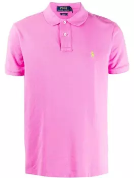 Polo Ralph Lauren рубашка-поло узкого кроя, розовый