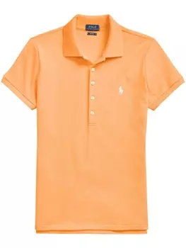 Polo Ralph Lauren рубашка поло узкого кроя, оранжевый