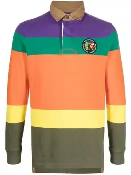Polo Ralph Lauren рубашка поло Voyager с длинными рукавами, оранжевый
