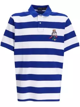 Polo Ralph Lauren рубашка поло в полоску, синий