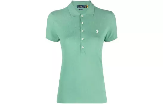 Polo Ralph Lauren Рубашка-поло женская зеленая