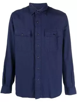 Polo Ralph Lauren рубашка с длинными рукавами, синий