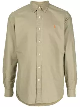 Polo Ralph Lauren рубашка с длинными рукавами, зеленый