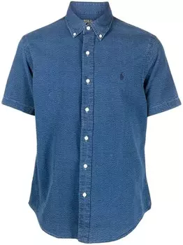 Polo Ralph Lauren рубашка с короткими рукавами, синий