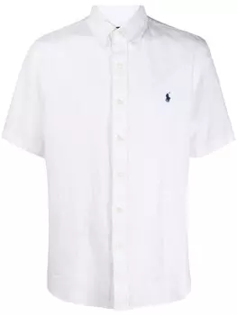 Polo Ralph Lauren рубашка с логотипом, белый