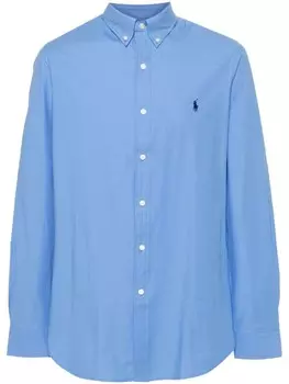Polo Ralph Lauren рубашка с логотипом Polo Pony, синий