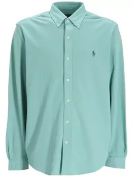 Polo Ralph Lauren рубашка с логотипом Polo Pony, синий
