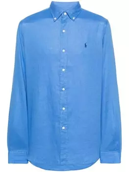 Polo Ralph Lauren рубашка с логотипом Polo Pony, синий