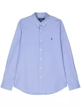 Polo Ralph Lauren рубашка с логотипом Polo Pony, синий