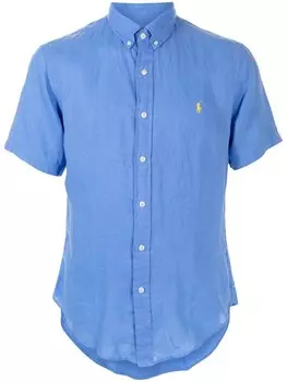 Polo Ralph Lauren рубашка с логотипом, синий