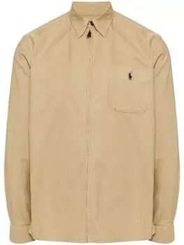 Polo Ralph Lauren рубашка стандартного кроя, нейтральный цвет