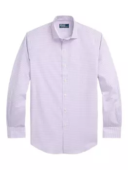 Polo Ralph Lauren рубашка в клетку, фиолетовый