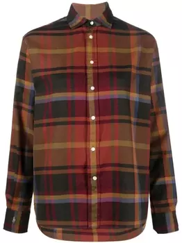 Polo Ralph Lauren рубашка в клетку, красный