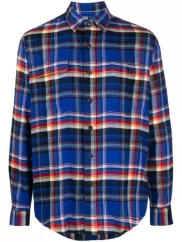 Polo Ralph Lauren рубашка в клетку, синий