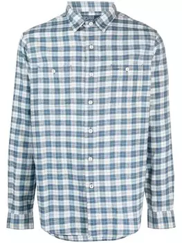 Polo Ralph Lauren рубашка в клетку, синий