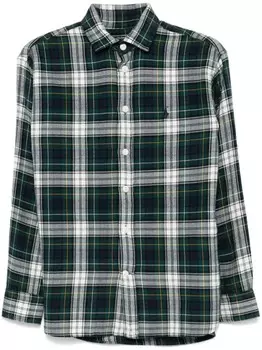 Polo Ralph Lauren рубашка в клетку тартан, зеленый
