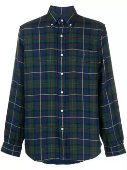 Polo Ralph Lauren рубашка в клетку, зеленый