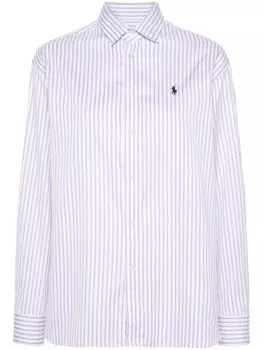 Polo Ralph Lauren рубашка в полоску, фиолетовый