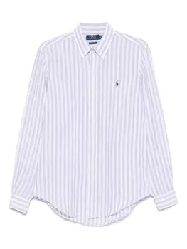 Polo Ralph Lauren рубашка в полоску, фиолетовый