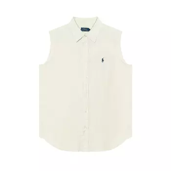 Polo Ralph Lauren Рубашка женская SS24 бежевого цвета
