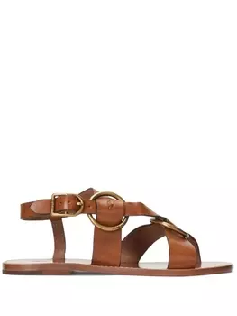 Polo Ralph Lauren сандалии Polo Pony, коричневый