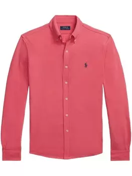 Polo Ralph Lauren сетчатая рубашка Featherweight, красный