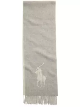 Polo Ralph Lauren шарф Big Pony, серый