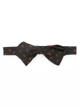 Polo Ralph Lauren шелковый галстук-бабочка, зеленый