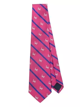 Polo Ralph Lauren шелковый галстук в полоску, розовый