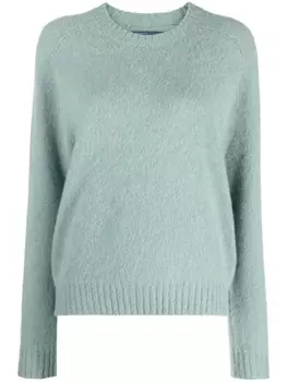 Polo Ralph Lauren шерстяной джемпер с круглым вырезом, серый