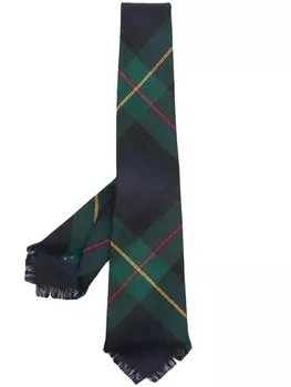 Polo Ralph Lauren шерстяной галстук Vintage-Inspired в клетку тартан, зеленый