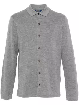 Polo Ralph Lauren шерстяной кардиган, серый