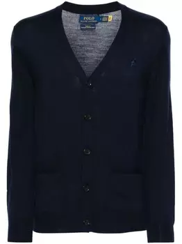 Polo Ralph Lauren шерстяной кардиган, синий