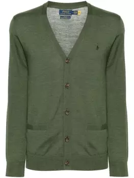 Polo Ralph Lauren шерстяной кардиган, зеленый
