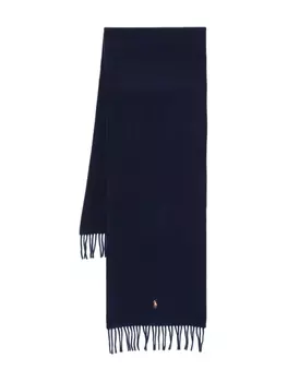 Polo Ralph Lauren шерстяной шарф, синий