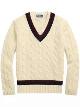 Polo Ralph Lauren шерстяной свитер, белый