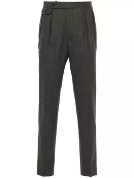 Polo Ralph Lauren шерстяные брюки строгого кроя, серый