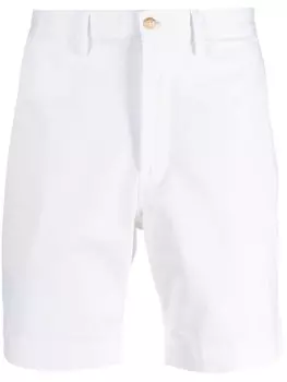Polo Ralph Lauren шорты Bedford с вышивкой Polo Pony, белый