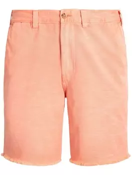 Polo Ralph Lauren шорты чинос с бахромой, оранжевый