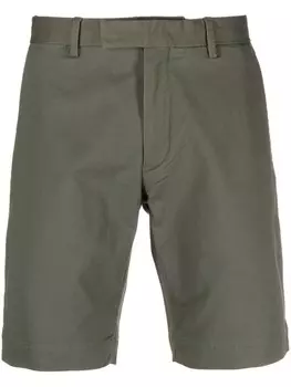Polo Ralph Lauren шорты чинос со смещенной застежкой, зеленый
