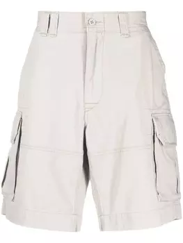 Polo Ralph Lauren шорты карго с нашивкой-логотипом, нейтральный цвет