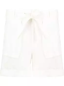 Polo Ralph Lauren шорты карго с поясом, белый